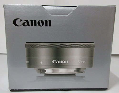 Canon Single Focus Wide Angle Lens EF-M22mm F2 STM Silver